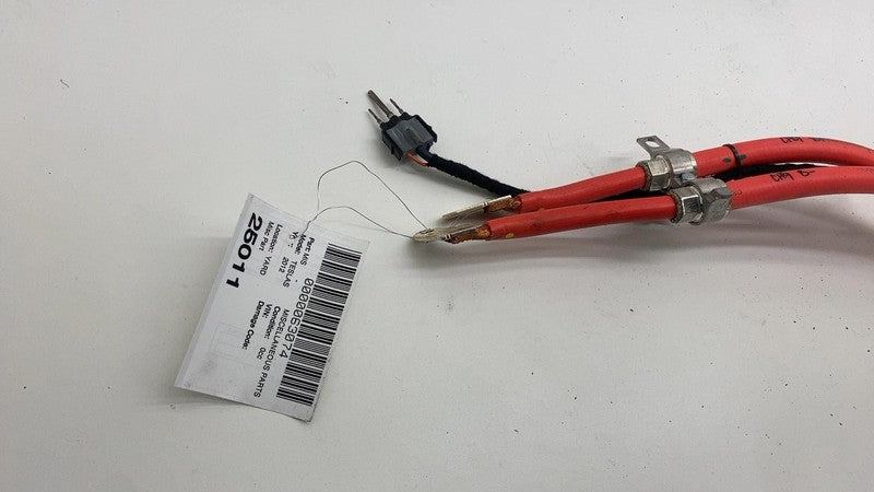 100487400D ⭕ 12-15 Model S Rear HV Junction Box to Charge Port Cable Harness 1004874-00-D