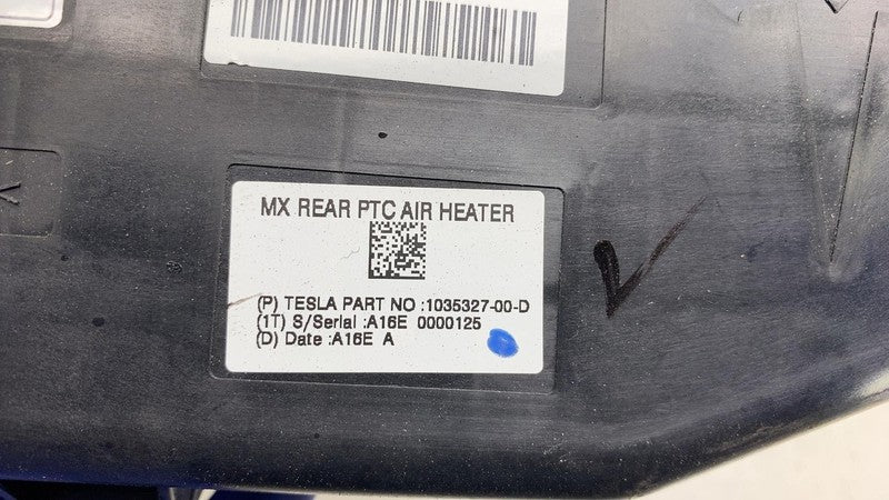 103532700D ⭕ 2016-2020 Tesla Model X MX Rear PTC Heater Core Electric Unit OEM 1035327-00-D