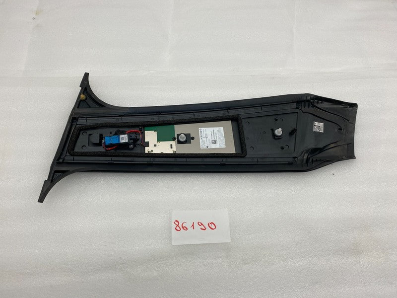 151625500E ⭕ 20-23 Model Y Left Exterior B-Pillar Applique Glass Trim LH AP3 1506885-00-H