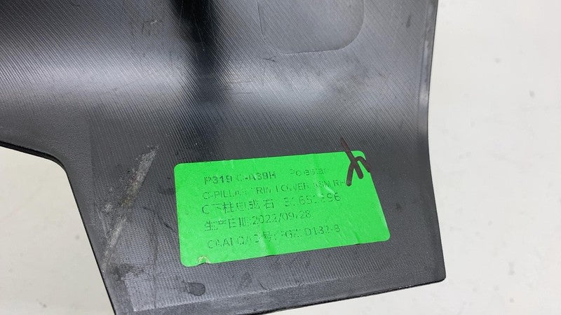 31651896 ⭕ 2021-2023 Polestar 2 Rear Passenger Side C-Pillar Trim Panel Right RH 31651896