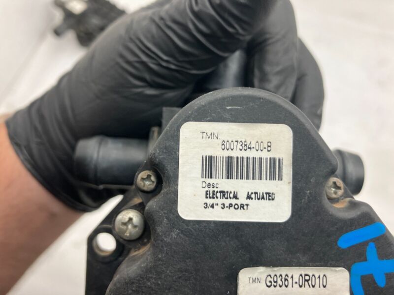 600738400B 2012-2020 Tesla Model S MS 3-Way Port Coolant Valve Electric Actuator 3/4" inch