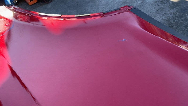 1028790-E0-K ⭕ 2016-2023 Tesla Model X Rear Driver Side Falcon Door Shell Panel LH Red - PPMR