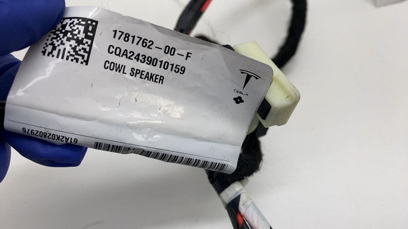 178176200F 2024 2025 Tesla Cybertruck Front Cowl System Speaker Wiring Harness Cable Wire