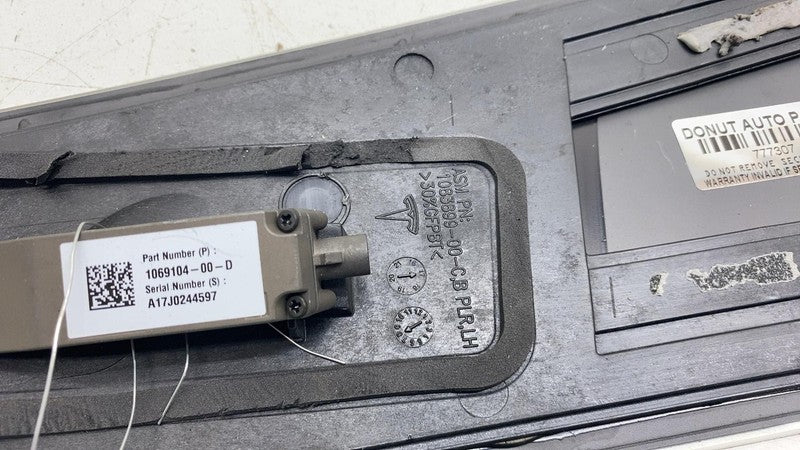 ⭕ 2016-2020 Tesla Model S Left B-Pillar Applique Glass Trim Molding 10