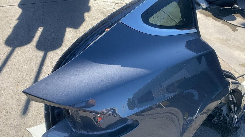 ⭕16-20 Tesla Model X MX Rear Right Quarter Fender Frame Panel Cutout Gray - PMNG