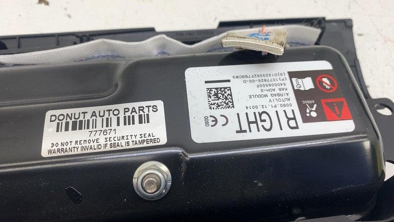 107782600D ⭕ 2017-2023 Tesla Model 3 Right Lower Knee Safety Airbag Module RH 1077826-00-D