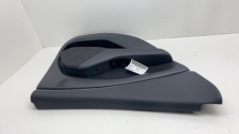 153163142-405 ⭕ 21-24 Ford Mustang Mach-E Rear Left Door Trim Panel Cover Black 153163142-405