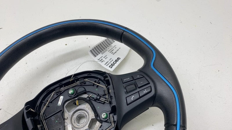 6870159-02 ⭕ 2014-2021 BMW i3 I01 Front Multifunction Steering Wheel Black Assy 6870159-02
