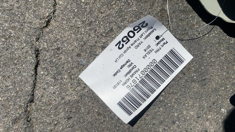 ⭕ 2016-2020 Model X Front Body Inner Panel Shock Tower Apron Cut Left