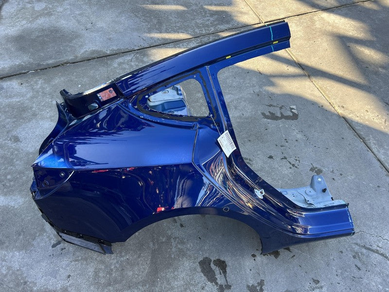 ⭕ 2017-2020 Tesla Model 3 Rear Right Quarter Panel Structural Cut Out Blue PPSB