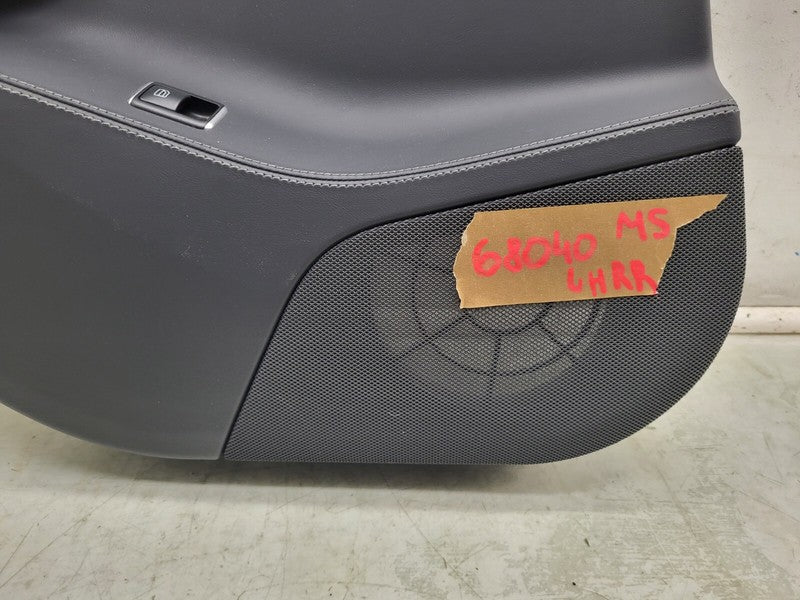 600613371L ⭕ 12-20 Tesla Model S Rear Left Interior Door Panel Trim Card Cover 6006133-71-L