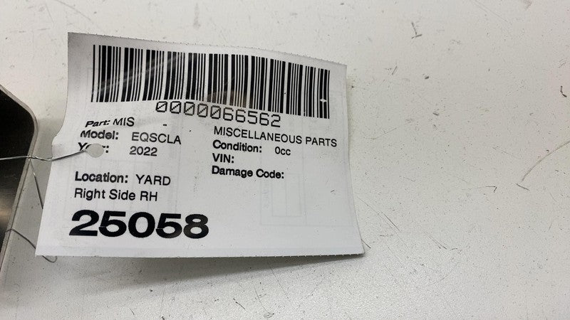 A 297 620 01 02 ⭕2022 Mercedes EQS 450+ Right Bumper Lower Extension Energy Absorber A2976200102