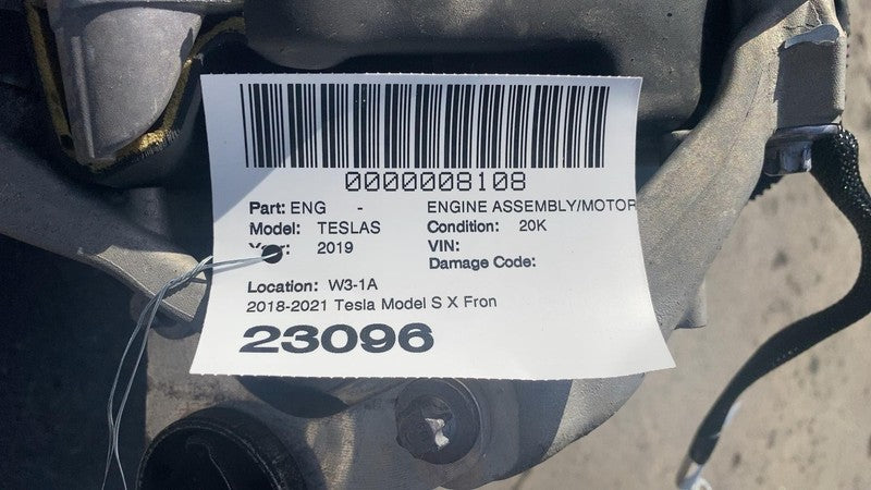 ⭕ 19-20 Tesla Model S Electric Engine Motor Front Raven Drive Unit 147