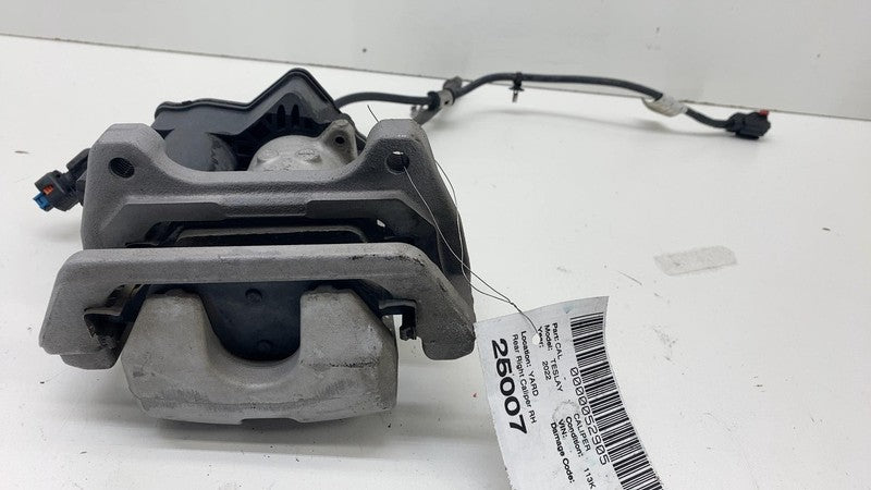 ⭕ 2020-2024 Tesla Model Y Rear Right Caliper + Brake Hose Line BASE 10