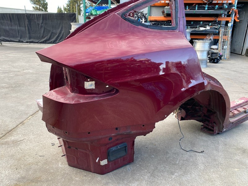 ⭕ 2016-2020 Tesla Model X Rear Right Quarter Fender Structural Frame Cut Out Red