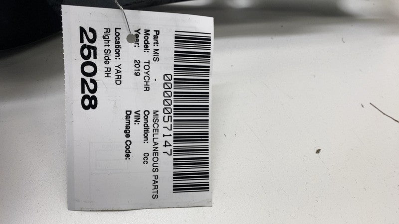 ⭕ 2018-2020 Toyota CHR FWD Rear Passenger Side Lower Control Trailing Arm Right