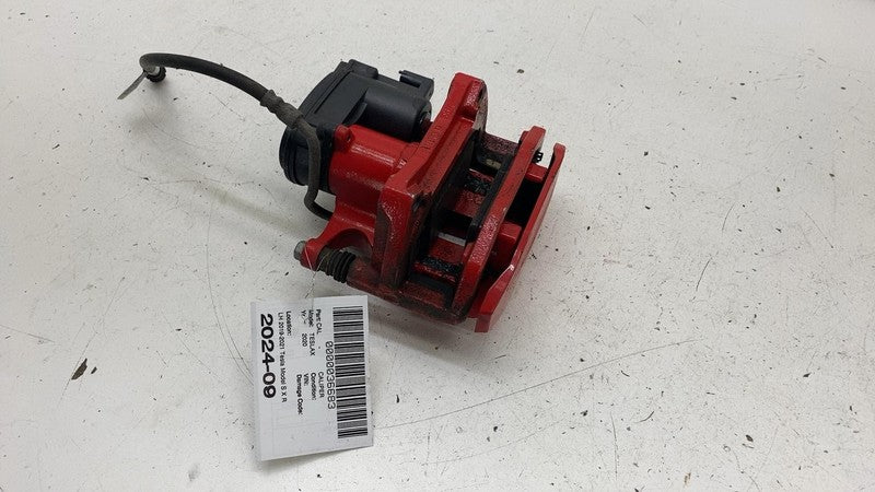 ⭕ 19-21 Tesla Model S X Rear Left Brake Caliper w/ Brake Hose Line 107