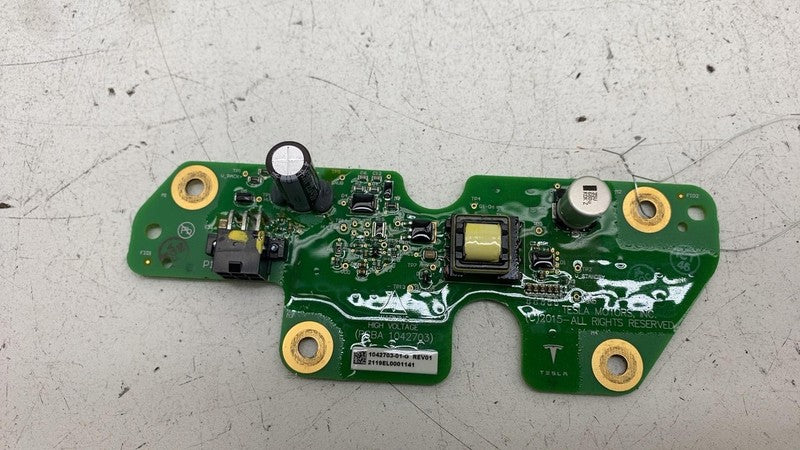 ⭕ 12-20 Model S PCBA High Voltage Battery Standby Supply Board Unit 10