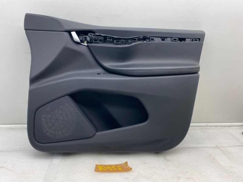 ⭕ 16-20 Tesla Model X Front Passenger Side Door Panel Trim Card Right Assembly