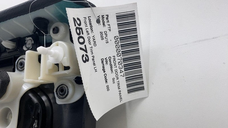 ⭕ 2025 Ram 1500 Front Driver Side Door Trim Panel Cover Black Left LH 68570679AA