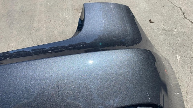 Does not apply ⭕ 2023 Tesla Model 3 M3 Rear Bumper Cover w/o Park Sensor Holes Gray - PMNG