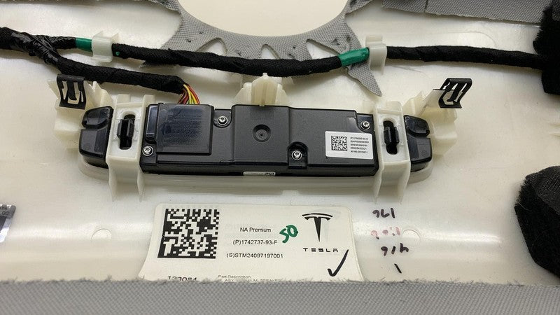 1742737-03-F ⭕ 24-26 Tesla Model 3 Panoramic Sun Roof Ceiling Moonroof Headliner 1742737-03-F