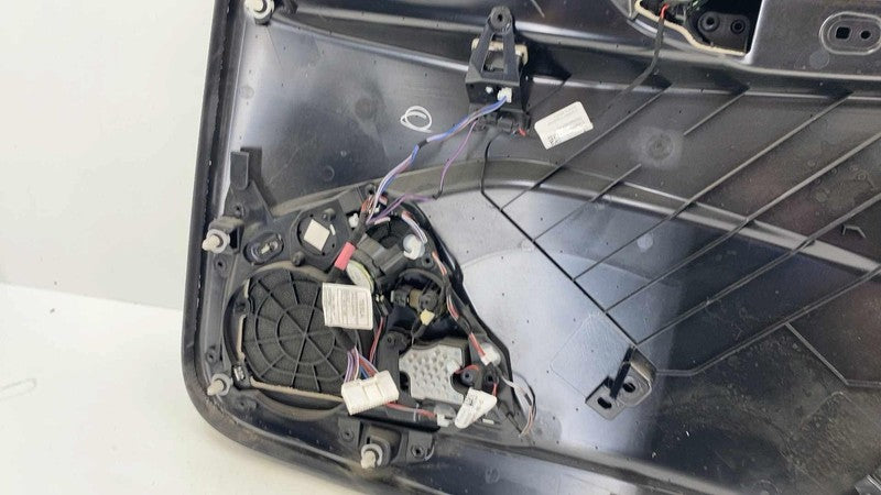 ⭕ 2016-2020 Tesla Model X MX Rear Driver Side Door Panel Trim Card Bla