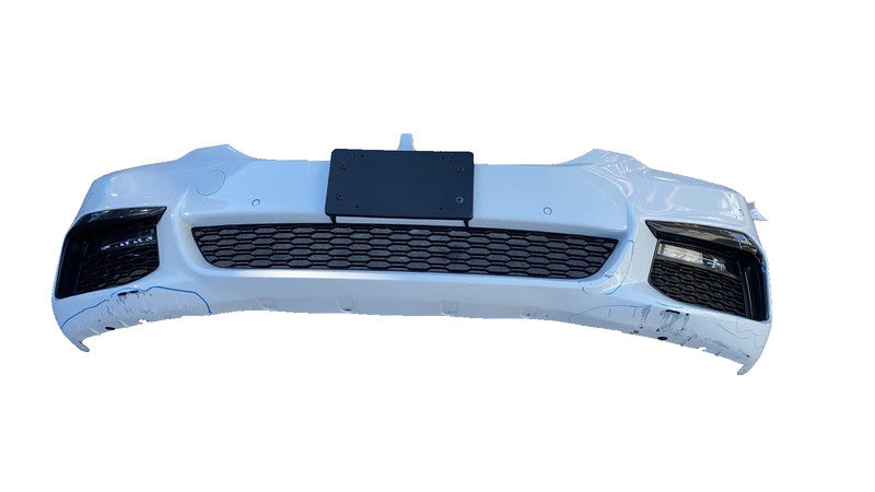 2018-2020 BMW 530e Front Bumper Cover Assy w Park Sensor & Park Light White 300