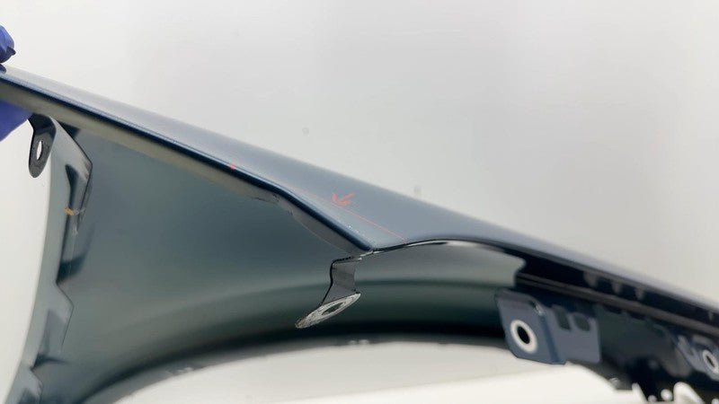 ⭕ 2024 Porsche Cayenne Front Driver Side Fender Shell Panel Left Assembly Blue