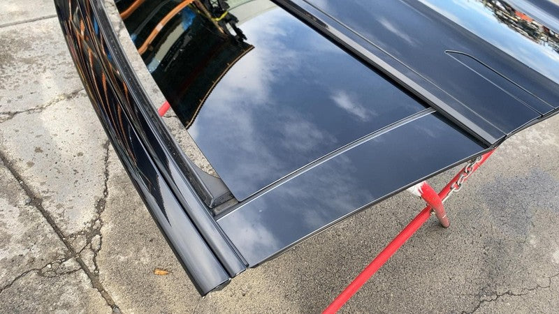 ⭕ 21-25 Tesla Model X Rear Driver Left Side Falcon Door Shell Panel Bl