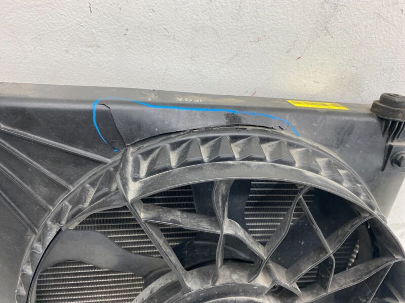 6007614 2012-2020 Tesla Model S MS A/C Condenser Cooling Fan Blade & Motor Assembly OEM