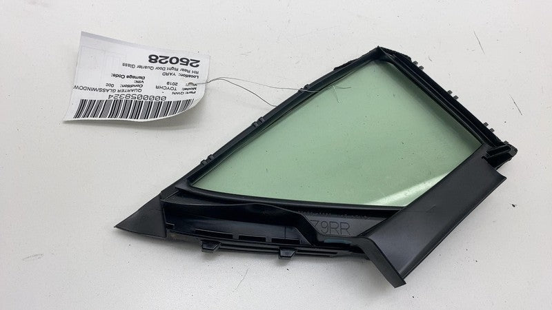 68188-10060 ⭕ 2018-2022 Toyota CHR Rear Right Door Corner Fixed Window Glass RH 68188-10060
