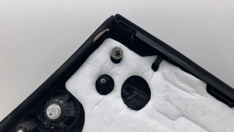 1608617-00-A 2021-2023 Tesla Model 3 Rear Driver Side Interior Door Panel Trim Card Left LH