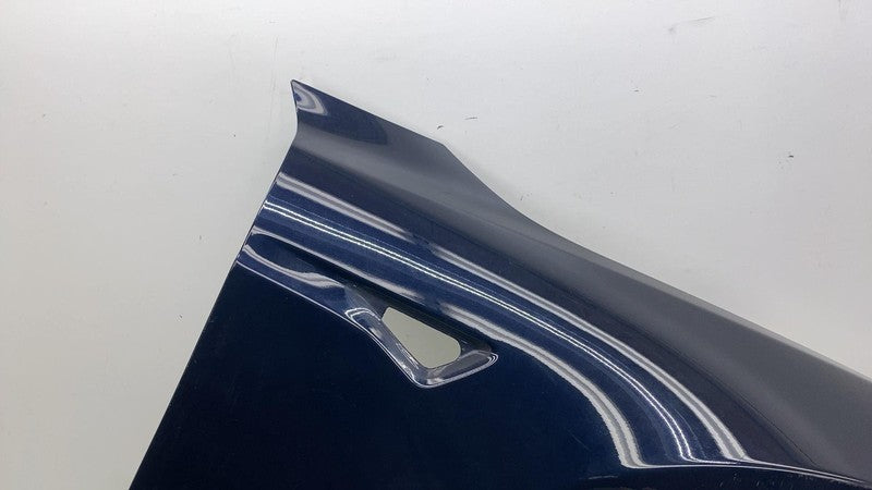 ⭕ 12-20 Tesla Model S Front Passenger Side Fender Shell Panel Right Blue - PMMB