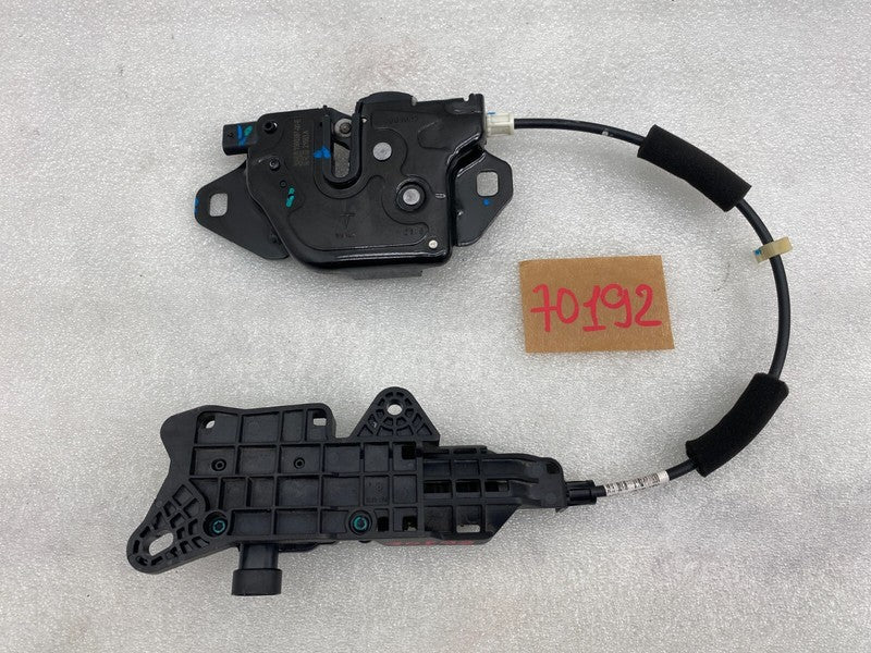 1500397 00 E ⭕ 2021-2025 Model S Hood Latch Double Pull Single Actuator w/ Cable 1500397-00-E