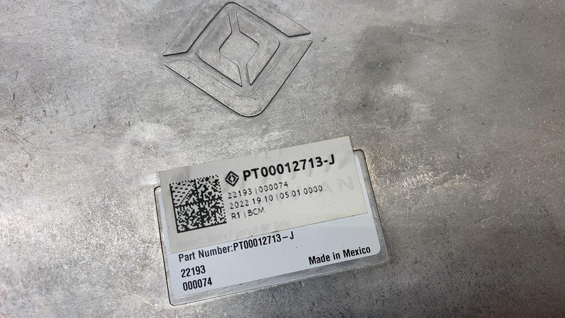 2022 2023 2024 Rivian R1S R1T BCM Body Control Module Unit Assembly PT