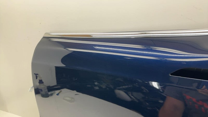 ⭕2012-2015 Tesla Model S Rear Driver Side Door Shell Panel Left LH Blu