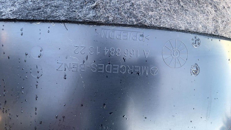 2016 Mercedes-Benz GLE350 Rear Side Inner Fender Liner Splash Guard Shield Left