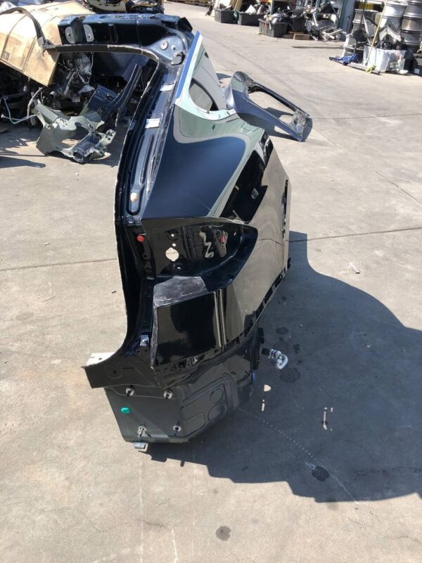 Does Not Apply 2016-2020 Tesla Model X Rear Passenger Quarter Fender Frame Panel Cut Out Right