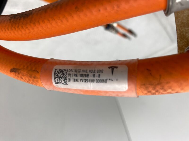 102256210B ⭕ 12-15 Model S Drive Inverter to High Voltage Junction Box Cable 1022562-10-B