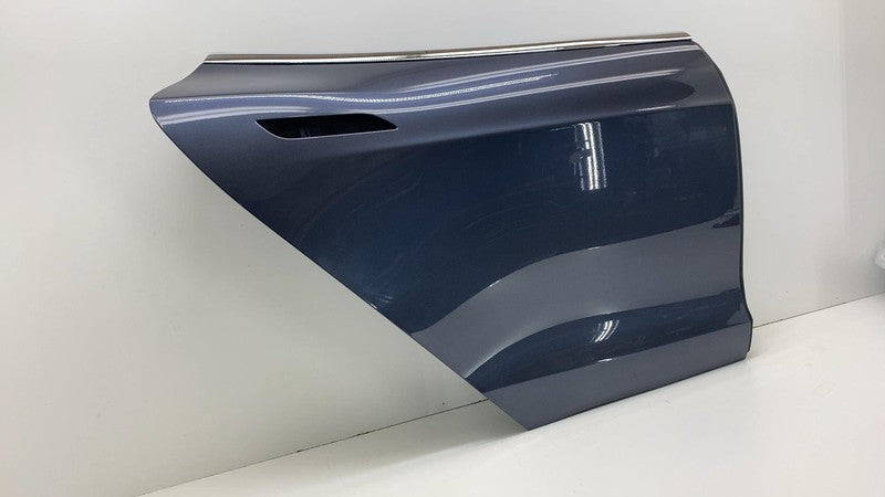 2012-2015 Tesla Model S Rear Passenger Side Door Shell Panel Right Gray - PMNG