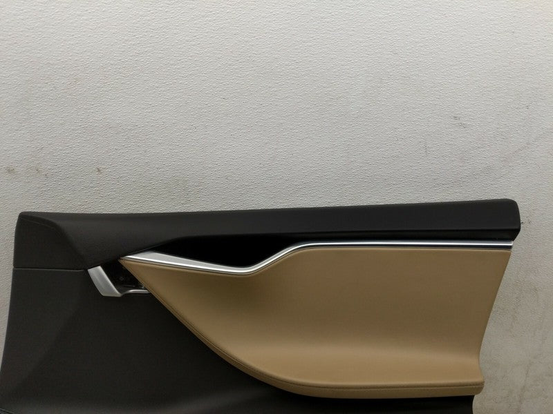 100791200D ⭕ 2012-2015 Tesla Model S Front Right Door Panel Trim Card Assembly 1007936-10-L