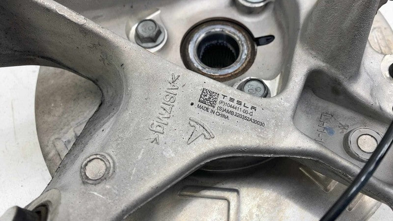 ⭕ 17-23 Model 3 Rear Left Spindle Knuckle w/ Hub (142mm Driven) LH 104