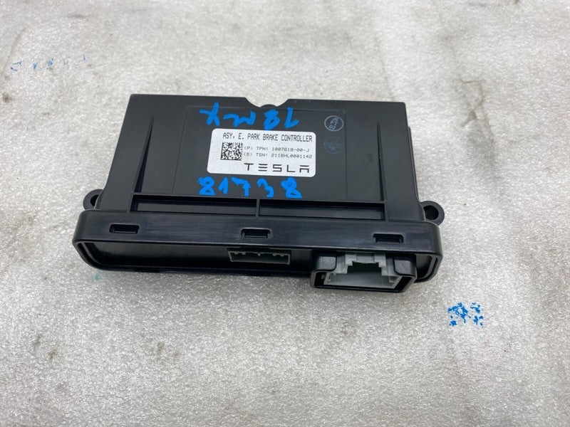 100761800J ⭕12-20 Model S X Electronic Parking Brake Controller Module Control 1007618-00-J