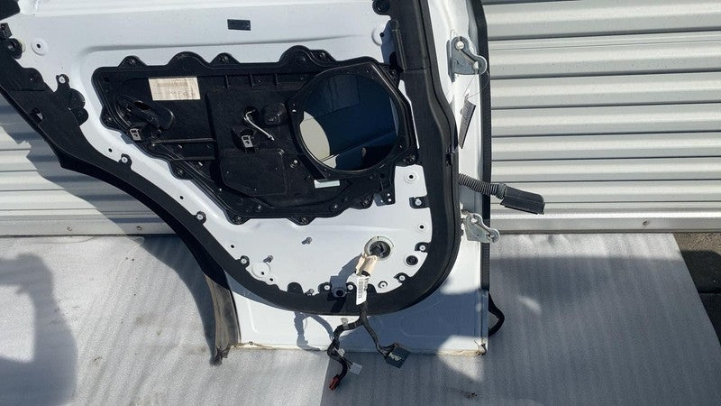 ⭕ 2014 Land Range Rover Sport Rear Driver Door Shell Panel Left White