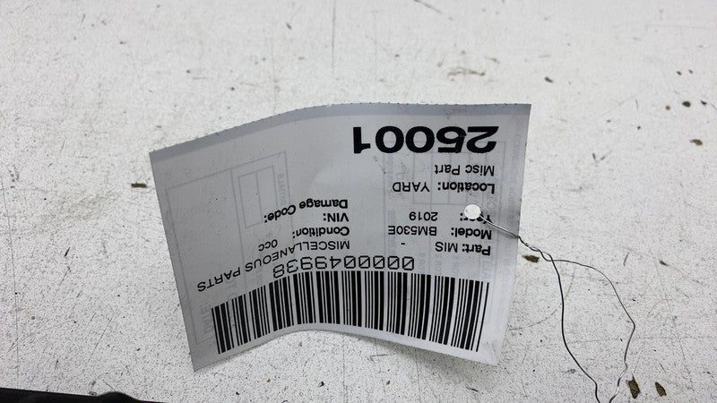 ⭕ 2018-2019 BMW 530E Rear Trunk Loading Sill Cover Trim Panel 51477373