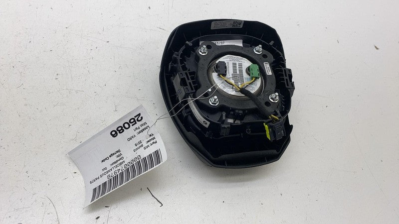 33687036404 ⭕ 2014-2021 BMW i3 I01 Front Driver Steering Wheel SRS Airbag Gray Assembly OEM