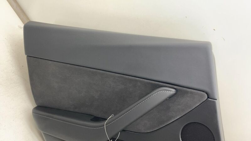 2020-2024 Tesla Model Y Rear Driver Door Panel Trim Card Black Left Assembly OEM