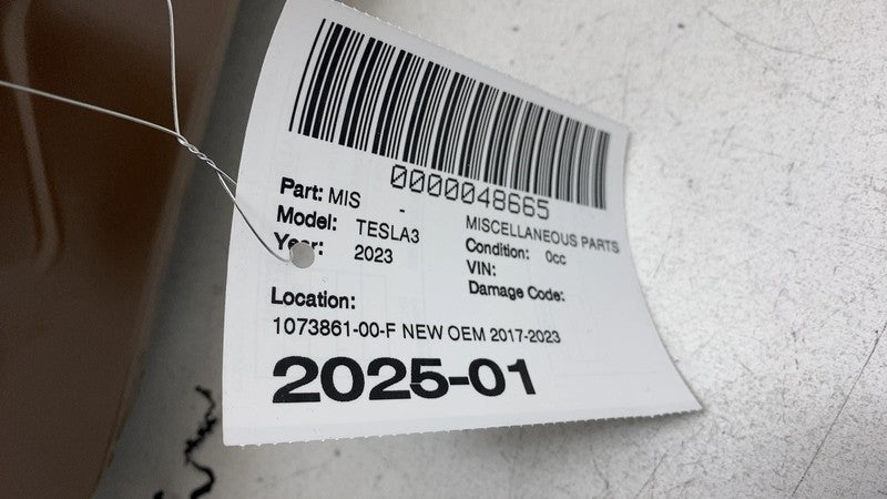 1776527 S0 A NEW 2017-2023 Tesla Model 3 Trunk Floor + Left & Right Side Extension w/ Bracket