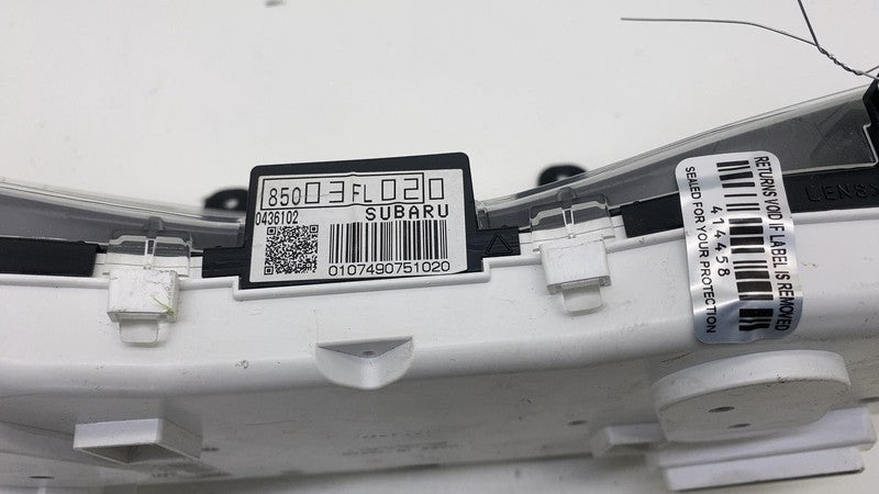 85003FL02 ⭕ 2018-2020 Subaru XV Crosstrek Instrument Cluster Speedometer Gauge 85003FL02